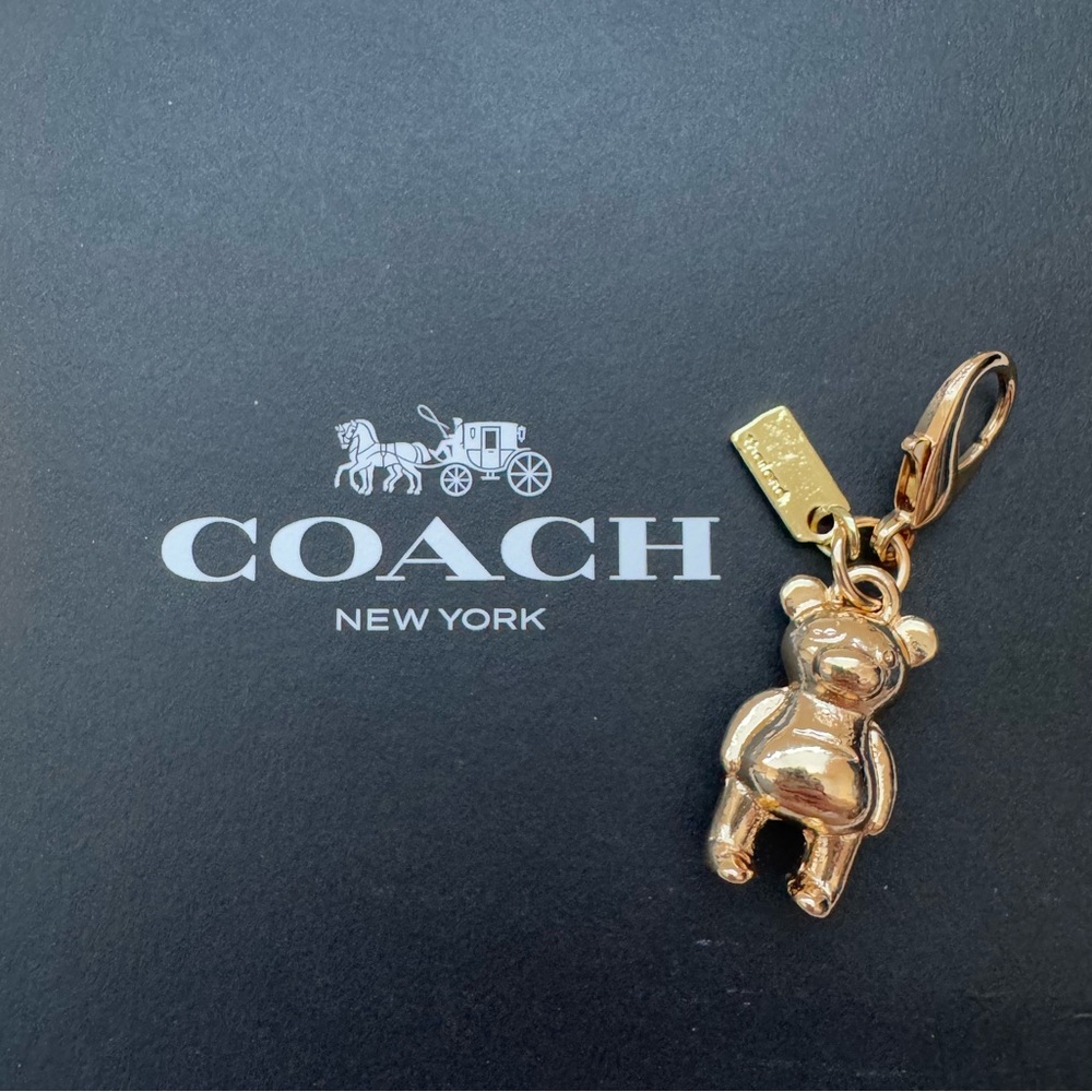 Coach charm bear only
